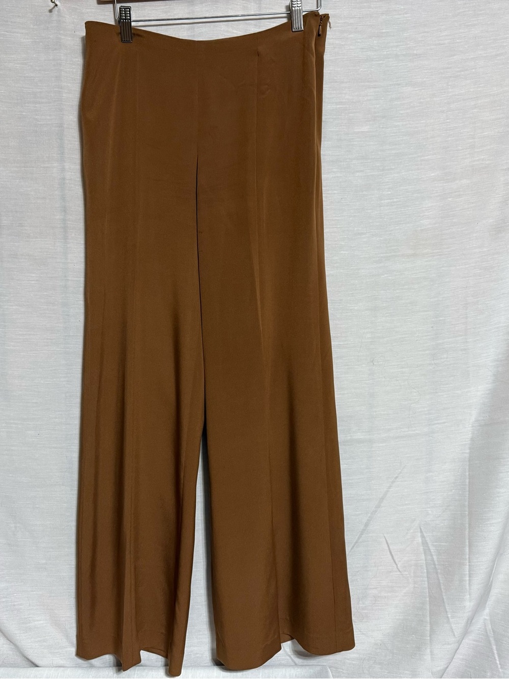 Lillie Rubin Wide Leg Pants in Warm Brown